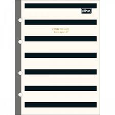 Refil Caderno Argolado Colegial West Village / Tilibra