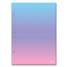 Refil Caderno Argolado Degradê / Fina Ideia