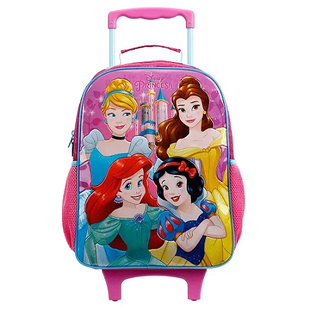 Mochila com Rodinhas Princesas / Xeryus