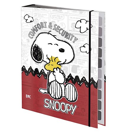 Caderno Argolado Snoopy - DAC