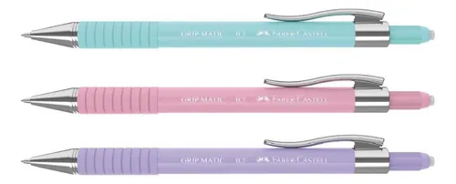 Lapiseira Grip Matic Colors 0.7mm - FABER-CASTELL