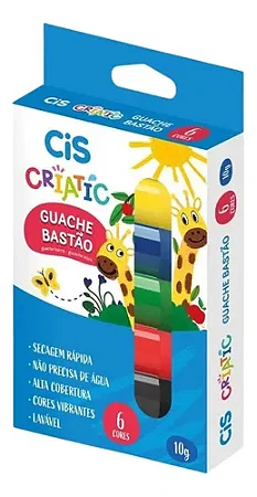 Tinta Guache em Bastão Criatic - CIS