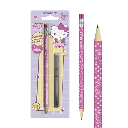 Lapiseira Pencil 2.0 Hello Kitty - LEO&LEO