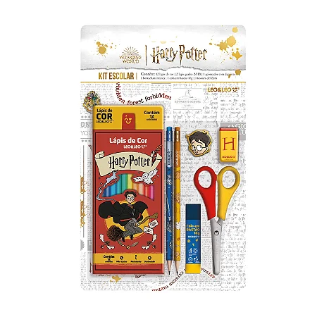 Kit Escolar Harry Potter - LEO&LEO