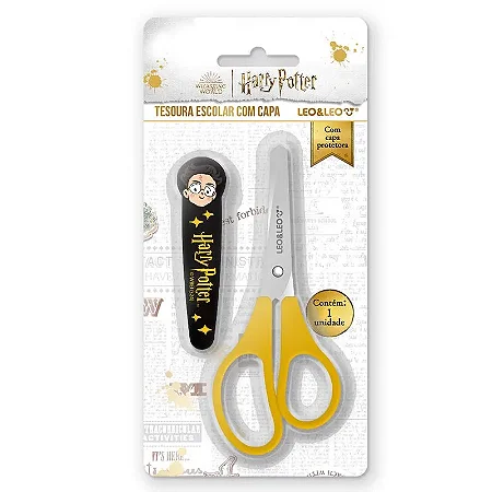 Tesoura Escolar Harry Potter - LEO&LEO