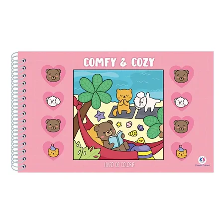 Livro de Colorir Bobbie Goods Comfy & Cozy