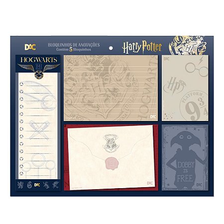 Bloco de Anotações Harry Potter - DAC