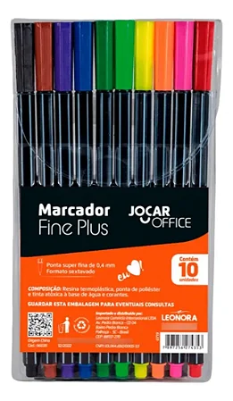 Marcador Fine Plus - Jocar Office
