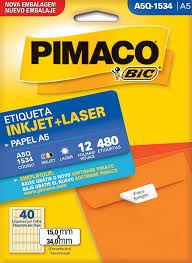 Etiqueta Branca 15,0 x 34,0 | Pimaco