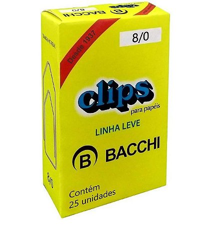 Clips 8/0 | Bacchi