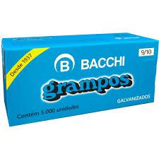 Grampo Galvanizado 9/10 | Bacchi