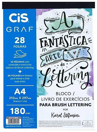 Bloco De Exercícios Para Lettering CiS