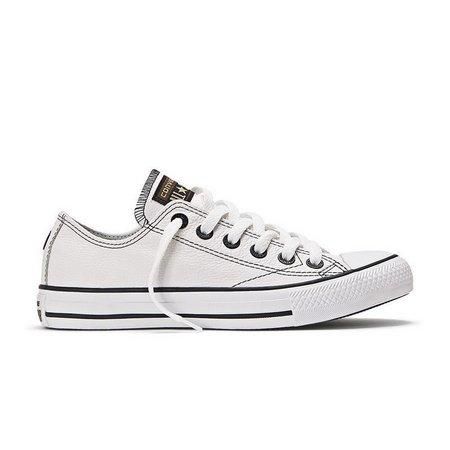 All Star Branco Couro Sintético - Riquinhos Shoes