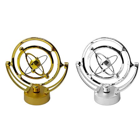 Pendulo de Newton Cinético USB e Pilha Movimento Perpetuo Decoração de Mesa Geek Nerd