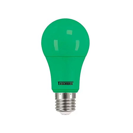 Lâmpada LED TKL Colors 5W Bivolt Verde Taschibra