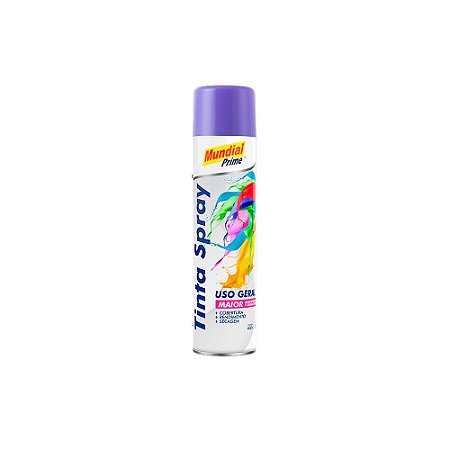 Tinta Spray Multiuso Violeta 400ml Mundial Prime