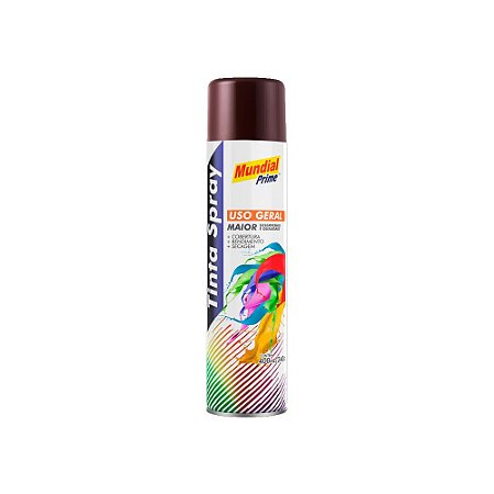 Tinta Spray Multiuso Marrom 400ml Mundial Prime - Hiperlar Materiais de  Construção