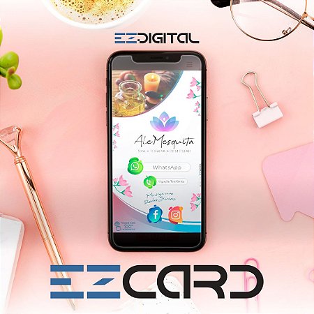 EZCARD Premium – Cartão Digital Interativo Personalizado