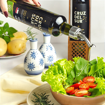 Azeite de Oliva Chileno Cruz Del Sul garrafa de 500ml acidez máxima 0,2%