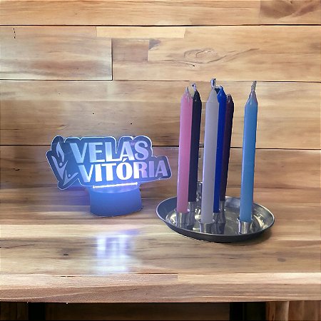 CASTIÇAL  PARA 7 VELAS