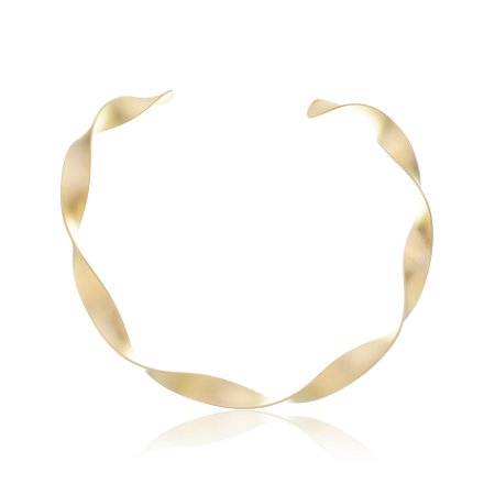 Aro dourado acetinado banho em ouro 18k
