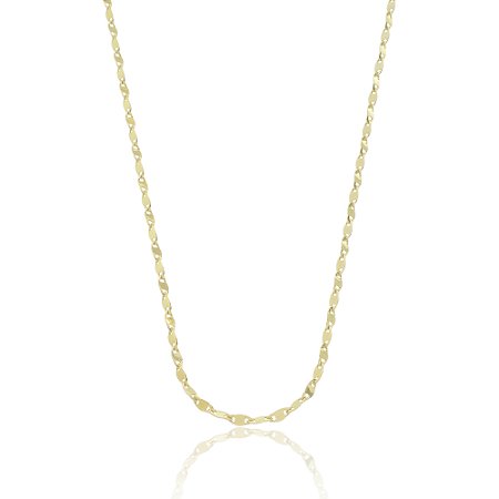 Colar de corrente dourado banho em ouro 18k