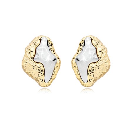 Brinco liso banho duplo