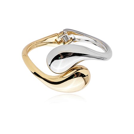 Bracelete liso banho duplo