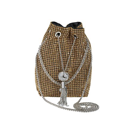 Bolsa de luxo com cristais