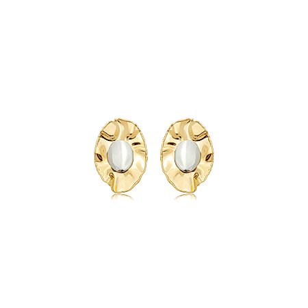 Brinco orgânico liso banho duplo