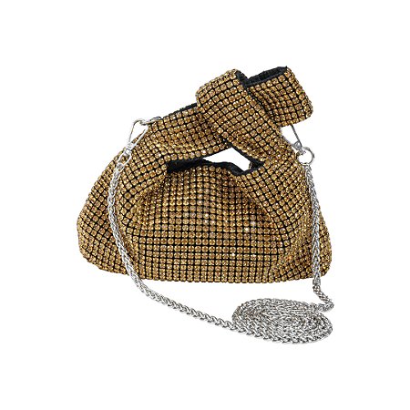 Bolsa de luxo com cristais