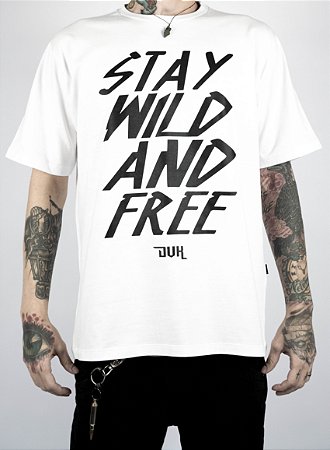 Camiseta Stay Wild and Free Devoke