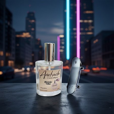 Perfume 212 Heroes Contratipo Masculino 100ml