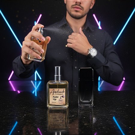 Perfume 212 Vip Black Contratipo Masculino 100ML