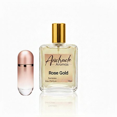 Perfume Feminino Inspirado no 212 Vip Rose 100ML