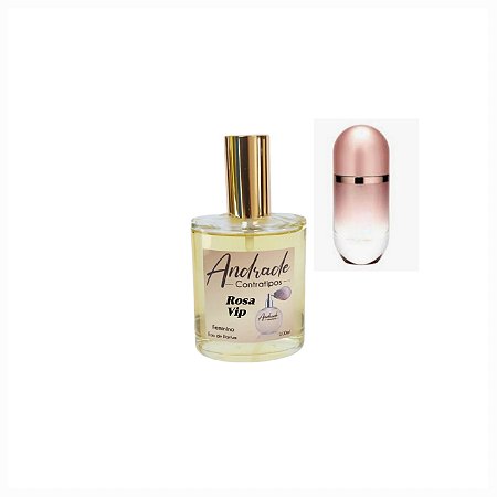Perfume 212 Vip Rose Feminino Contratipo 100ML