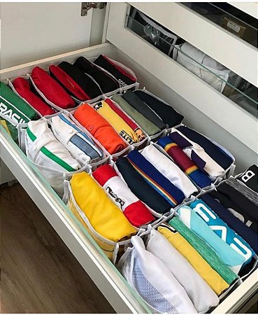 organizador de roupa Kit 3 peças {1P+ 1M +1G}