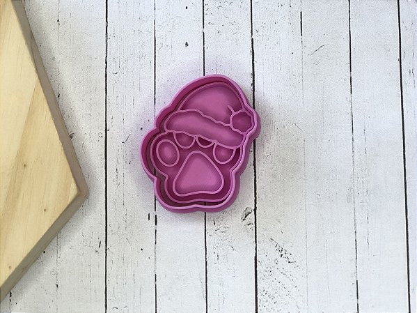 Cortador de Biscoito patinha de Natal