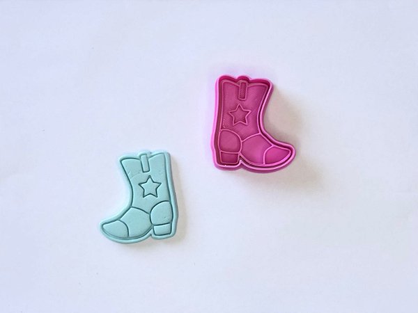 Cortador de Biscoito Bota Country Cowboy