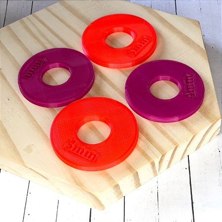 Discos niveladores para rolo de massa