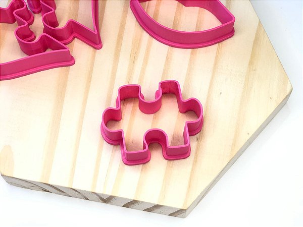 Cortador de Biscoito Peça Quebra-cabeça