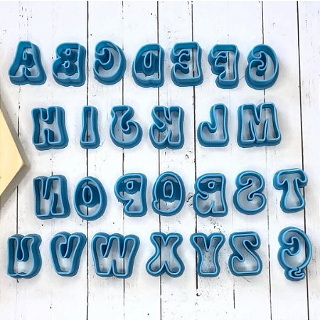 Alfabeto de 2cm