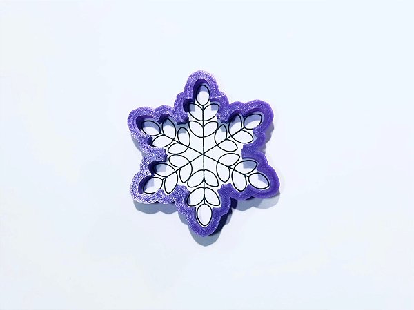Cortador de Biscoito Floco de Neve V1