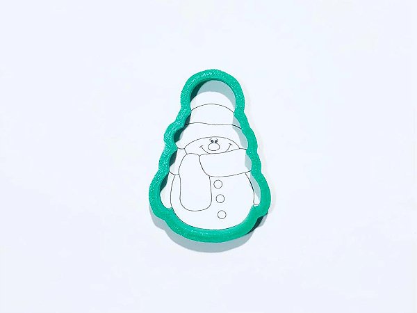 Cortador de Biscoito Boneco de Neve M2