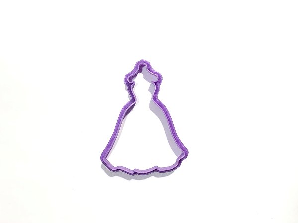 Cortador de bolacha vestido cabide