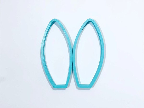 Kit cortadores de bolacha orelha coelho