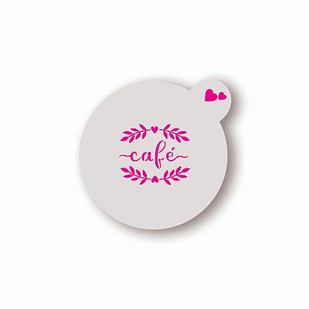 Estêncil Café