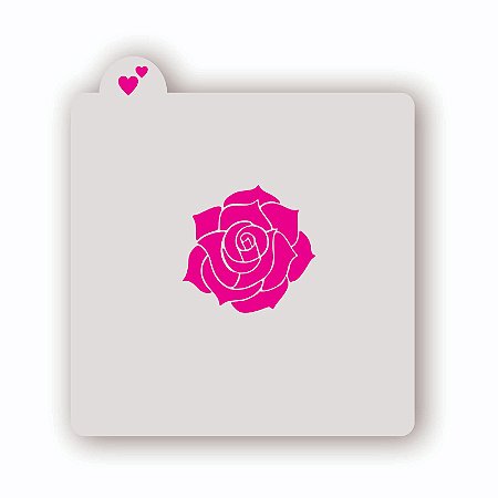 Estêncil Rosa