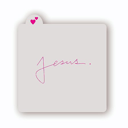 Estêncil Jesus