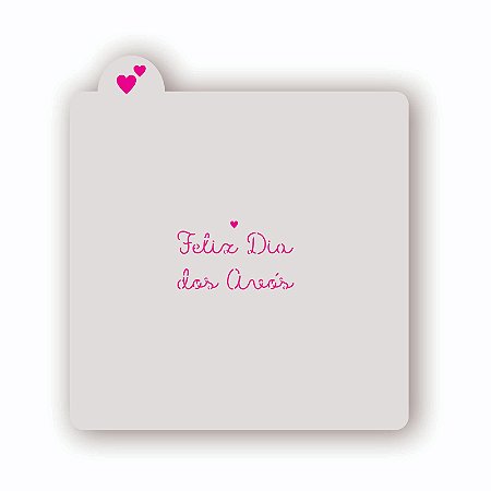 Estêncil Feliz Dia dos Avós B